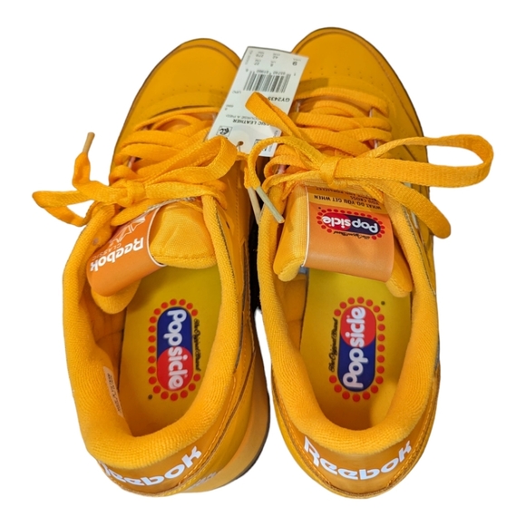 Reebok Classic Leather Sz 9 Sneakers Popsicle Edition Men's Spark Orange… - Picture 5 of 11